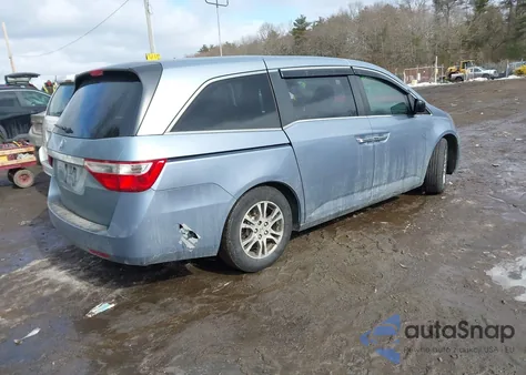 2012 Honda Odyssey Ex z USA, uszkodzony, nr VIN 5FNRL5H47CB130236